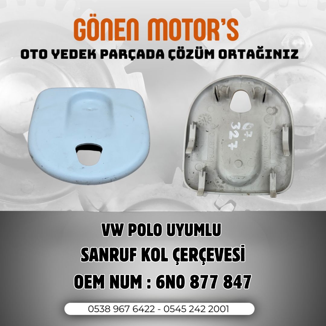 221 - 6N0 877 847 – Sunroof Kol Çerçevesi
